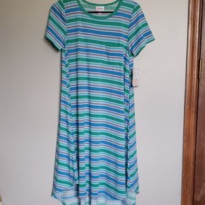 XS striped lularoe carly